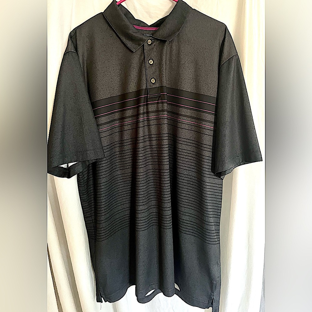 Pebble Beach Dry-Luxe Performance XXL golf shirt.